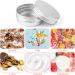 20 PCS Round Aluminum Tins 30ML Aluminum Tin Jars with Screw Cap Small Lip Balm Tins for Lip Balm Cosmetic Candles DIY Crafts (Silver) - Buy Online on GoSupps.com