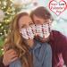 ZQP Christmas Valentine's Day Face_Masks for Adult Resuable Washable Printed Couples Face Bandanas Bride Groom Fashion Letter Design Novelty Face_Cover for Adult Women Men - Buy Online on GoSupps.com