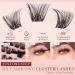 Shop Higu Clace Self Adhesive Eyelashes - 54pcs D Curl Pre-Glued Lash Clusters Kit | Easy Press On False Lashes with Tweezers - No Glue Needed (8-16mm Sparkle - Buy Online on GoSupps.com