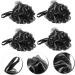 Buy 4pcs Black Bath Balls | Wear-Resistant Loofah Sponge | Portable Bath Accessories for Shower & Spa - Buy Online on GoSupps.com
