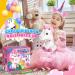 EUCOCO Unicorn Gifts for Girls Age 3-8 | Soft Toys for 3-8 Year Old Girls | Plush Unicorn Toys Set for Kids | Pink Unicorn Toys for 3 4 5 6 7 Year Old Girls - Buy Online on GoSupps.com