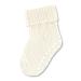 Sterntaler Unisex Children's Crawling Socks ABS Crawling Socks Wool 20 Ecru