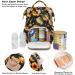 Mimfutu Baby Changing Backpack - Stylish Diaper Bag Backpack for Parents | Sunflower Design - Buy Online on GoSupps.com