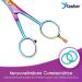 Premium Candure Hairdressing Scissors - Professional 6.5 Hair Cutting Scissors for Men Women & Adults | Extra Sharp Rainbow Design - Buy Online on GoSupps.com