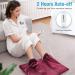 Electric Heated Foot Warmer | Soft Flannel | 2h Auto Off | 3 Temp Settings | Pain Relief | Full Body Use for Feet, Hands, Back | Pocket Design | 16 x 22 | Red - Buy Online on GoSupps.com