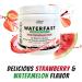 WATERFAST Monk Fruit Keto Electrolyte Powder - Strawberry Watermelon | Sugar Free Hydration & Fasting support with Pink Himalayan Salt Potassium Magnesium Calcium - International Shipping Available - Buy Online on GoSupps.com
