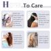 SEGO Clip in Hair Extensions - 40cm Straight Black Human Hair (1B#) - Natural Look for Effortless Style - Buy Online on GoSupps.com