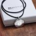 Buy Customized Octagon Medical Alert ID Necklace | Free Engraving for Men & Women | Personalized Emergency Jewelry | Wax Cord & Red Symbol - Buy Online on GoSupps.com