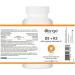 Orange Naturals - Vitamin D3+K2-90 Softgels - With Organic Coconut Oil - Support Bone & Teeth Health Reduce Osteoporosis Maintain Muscle Enhanced Absorption & Prevent D Deficiency Cholecalciferol 90 count (Pack of 1) - Buy Online on GoSupps.com