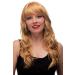 WIG ME UP - 1551-144/613-10 Wig yellow blonde platinum blonde medium brown three-tone highlights long wavy hair
