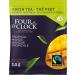 Four O'Clock Organic Fairtrade Green Tea Tropical Mango Non-Gmo Kosher Gluten-Free 40 Count Pyramid 254g - Buy Online on GoSupps.com