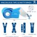 Axion Kinesiotapes Precut Mix-Set | 120 Waterproof & Elastic Sports Tape Strips | Multi-Colored Kinesiology Tapes for Optimal Performance | Skin-Friendly 25x5 cm | Ideal for Athletes - Buy Online on GoSupps.com