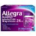 Allegra Allergy Gelcaps 24 Gelcaps per Bottle Long-Lasting Fast-Acting Antihistamine for Noticeable Relief from Indoor and Outdoor Allergy Symptoms