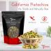 Treego 1lb Bag Unsalted Pistachios No Shell - Raw California Grown Kernels | Healthy Snack with Fiber, Protein, Vitamins, Antioxidants | Keto, Vegan, Plant-Based, Kosher - Buy Online on GoSupps.com
