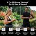 Johan & John Smart Weighted Hula Hoop - Infinity Hoop for Weight Loss & Fitness - Scandinavian Design - 28 Detachable Knots - Carrying Bag - Black - Buy Online on GoSupps.com