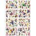 184 PCS Mari Temporary Tattoos Stickers - Super Cute Party Decorations for Kids Boys Girls - 8 Sheets Birthday Party Favors & School Rewards - Buy Online on GoSupps.com