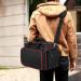 BAFASO Travel Barber Bag with Adjustable Dividers - Black - Buy Online on GoSupps.com