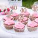 Gyufise 24 Pack Glitter 40th Birthday Cupcake Toppers - Hello 40 Forty Cake Decorations - 40 & Fabulous Picks - Rose Gold RG 40 - Buy Online on GoSupps.com
