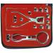 Dental rubber Dam Kit Rubber Dam Perforator Puncher Teeth Care Pliers Orthodontic Material Dentist Lab Device with Storage Bag 1 Set