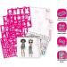 Fashion Angels Fashion Design Sketch Portfolio - Full Size Book for Kids - Brown/A - Includes Makeup, Hair Design - 11451 - Buy Online on GoSupps.com