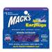 Mack's AquaBlock Earplugs 2 Pair Comfortable Waterproof Ear Plugs for Swimming Snorkeling and Showering (Pack of 2)