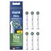 Oral-B Pro Crossaction Auded brushes for electrical toothbrush 6 pieces superior tooth cleaning with innovative x-shaped bristles original oral-B toothbrush attachment made in Germany white 6 pieces