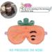 Ulife Mall Carrot Sleep Mask for Kids | Soft Plush Eye Cover for Girls & Boys | Funny Novelty Eye Mask for Night Sleeping & Meditation - Buy Online on GoSupps.com