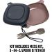 UCO 4-Piece Camping Mess Kit with Bowl, Plate, and 3-in-1 Spork Utensil Set - Venture Essentials - Buy Online on GoSupps.com