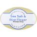 Eclectic Lady Sea Salt and Rice Flower Shampoo Soap Bar with Pure Argan Oil Silk Protein Honey Protein and Extracts of Calendula Flower Aloe Carrageenan Sunflower - 4 oz Bar