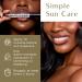 Black Girl Sunscreen SPF 30 Lotion & Make It Pop Sungloss - Sun Protection for Face & Body, Clear SPF Lip Gloss, Travel Size, No White Cast for Melanin Rich Skin - 2 Pack - Buy Online on GoSupps.com
