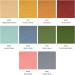 Arteza Craft Felt Sheets - Set of 50 - 8.3 x 11.8 inches - 10 Earth Tones - Non Woven Fabric Squares for DIY Crafts - Buy Online on GoSupps.com