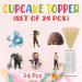 Seyal RATLD cupcake topper Seyal Ratld Cupcake Topper - Buy Online on GoSupps.com