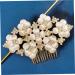 Housoutil Hair Comb Bridal Accessories Bridal Hair Side Combs Girl Accessories Wedding Bridal Hair Baroque Decor Hair Accessory for Girls Wedding Headband Tiara Hairpin Crystal Bride Metal - Buy Online on GoSupps.com