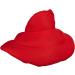 Organic Red Neck Pillow with Stand-Up Collar | Comfortable Heat Pad & Linseed Herbal Therapy - Buy Online on GoSupps.com