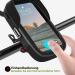 Baonuor Waterproof Bicycle Cell Phone Holder Bag - 360 Rotatable Anti-Shake Protection for iPhone Samsung Huawei & Xiaomi - Buy Online on GoSupps.com