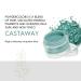 Honeybee Gardens PowderColors Castaway Eye Shadow - Vibrant Turquoise | Portable Mineral Makeup - 2g - Buy Online on GoSupps.com