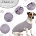 Shop Hjumarayan Washable Dog Sweater for Large Dogs - Elastic Striped Gray XXL - Perfect for Medium & Large Breeds - Buy Online on GoSupps.com