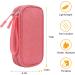 Elonbo Diabetic Supplies Storage Bag - Portable Glucose Meter Carrying Case for Insulin Pen, Test Strips, Lancets, Syringe - Travel Organizer with Small Ice Pack, Pink - Buy Online on GoSupps.com