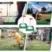 9 Pack Golf Putting Cup and Flag Set | Indoor Outdoor Training Aids for Kids, Men, Women | Red Plastic Golf Hole Accessories - Buy Online on GoSupps.com