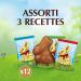 Lindt - Sachet de Moulages LAPIN OR - Assortiment de Chocolats Double lait Noisette et Caramel sal - Id al pour P ques 130g - Buy Online on GoSupps.com
