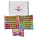 Jawbreaker Sweets Selection Box - 15 Packs | 7 Flavours - Retro Sweets Gift Box | Total 84 Candy Balls with Bubblegum Center and Different Fruity Flavours | Easter Gifts for Kids | Easter Treats