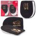 Sulpo 2 pairs of heel spur heel pillow - inserts for shoes - heel spur Obesents made of leather & latex foam - pain relief - Achilles tendon insoles - heel pillow for women and men black heel spur 35-41