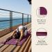 Retrospec Solana Yoga Mat 1/2 Thick - Non Slip Exercise Mat for Men & Women - Ideal for Yoga, Pilates, Stretching, and Fitness - Boysenberry - Buy Online on GoSupps.com