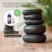 Hot Stone Massage Stones Set - 18 Basalt Stones for Wellness & Therapy | Decorative Bamboo Box | Ideal for Relaxation & Heat Treatment - Buy Online on GoSupps.com