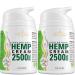 Hemp Cream by New Age - Help Relieve Discomfort in Knees, Joints, and Lower Back - Natural Hemp Extract Cream - Made in USA - 2 Pack 2 Fl Oz (Pack of 2)