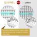 QUEWEL Premade Fans 5D-0.07D Mix 12-15mm | Russian Volume Eyelash Extensions 10D-14D | Long Lasting & Easy Application | C/D Curl | 0.05/0.07/0.10 | 10-18mm Length - Buy Online on GoSupps.com
