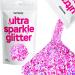 Hemway Extra Chunky Glitter 100g 3.5oz Cosmetic Safe 1/24" 1mm 0.04" Pink Holographic Pink Holographic Extra Chunky - 100g