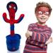 Ava's Toys Dancing Toy Interactive Superhero Robot Spider Singing and Dancing Baby Talking Toy 120 Songs Talking Blue Toy for Boys and Girls Funny Talking and Dancing Cactus with Led Lights Dancing Cactus Superhero