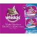WHISKAS Salmon Poultry Seafood Whitefish & Tuna Wet Cat Food Pat | 36 Pack Cat Food + Wet Cat Food Multipack Salmon & Poultry Selections 100 g (Pack of 24) - Buy Online on GoSupps.com