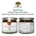 Frantoi Cutrera Classic Basil Pesto Sauce - Creamy Italian Spread with Basil, Pistachio, Almonds, and EVOO from Sicily, Italy - 6.7 oz Jar - Buy Online on GoSupps.com